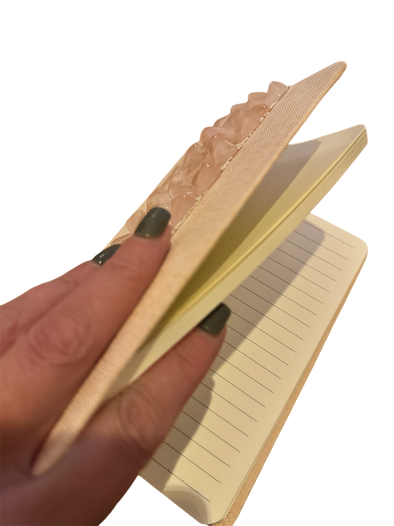 Rosenquarz Notizbuch A5