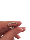 Cyanit Ring verstellbar 