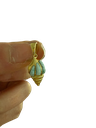 Larimar Anhänger 925 Silber Muschel