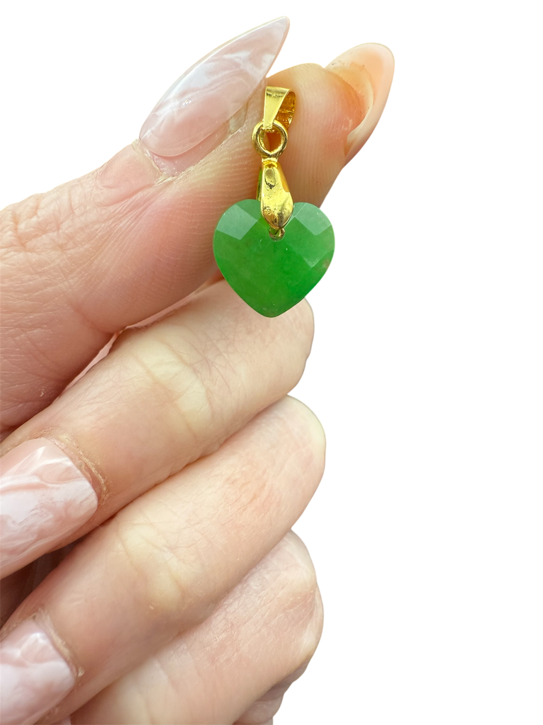 Jade Herzanhänger