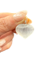 Selenit Anhänger Herz
