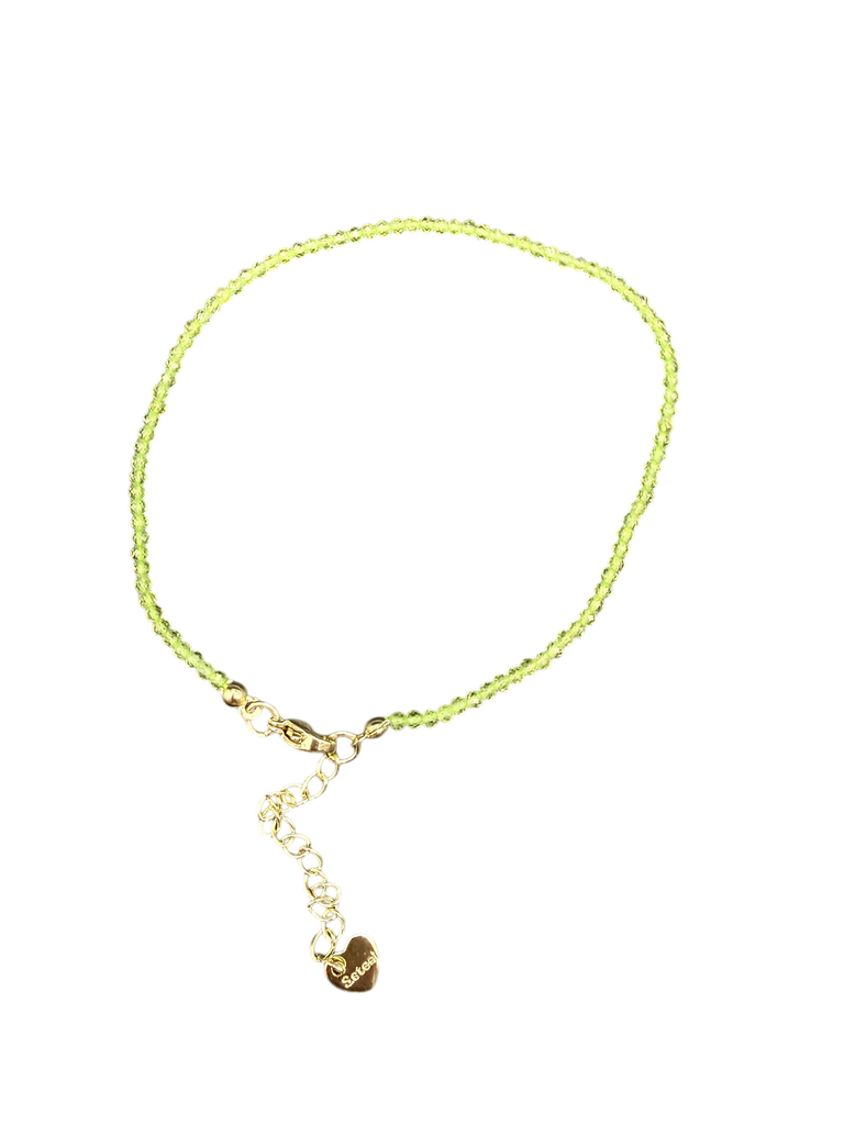 Peridot Fußkettchen 
