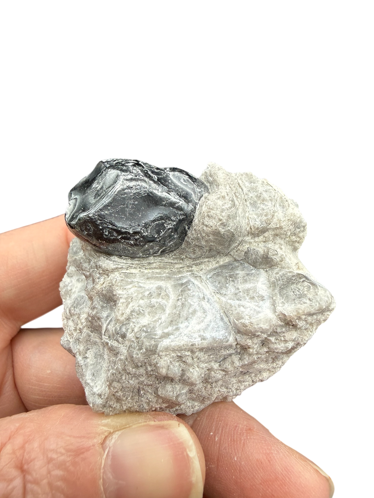 Rauchobsidian in Matrix