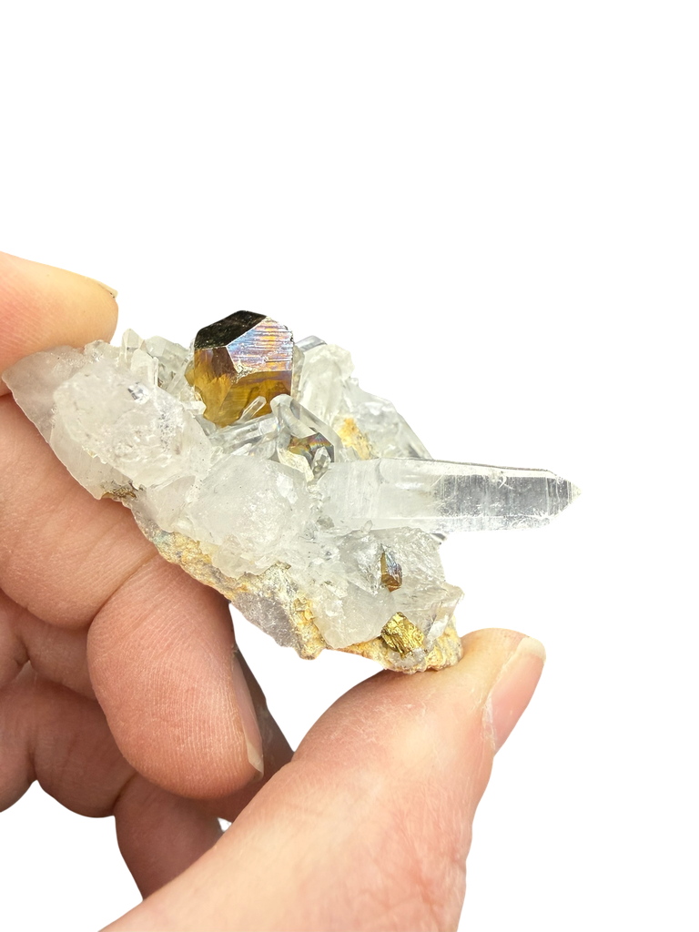 Pyritstufen Huanzala Mine Peru