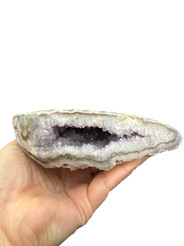 Amethyst Druse poliert