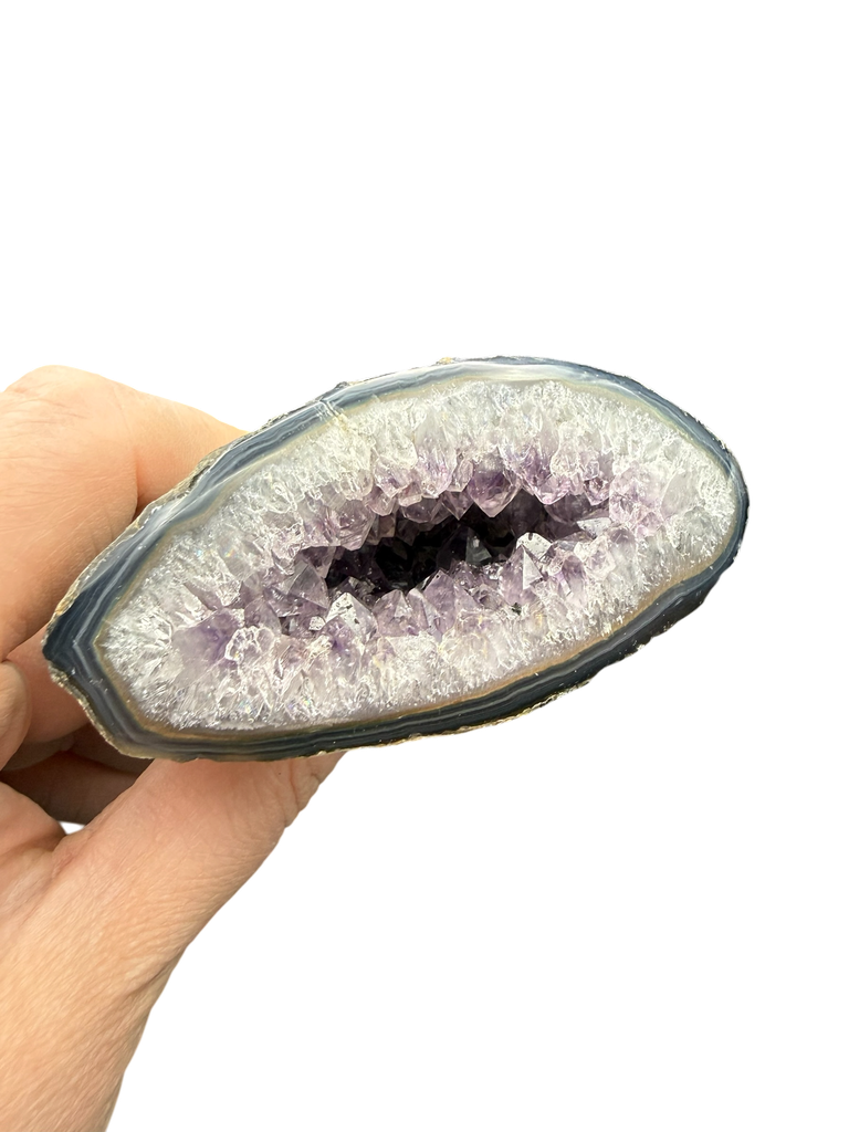 Amethyst Druse poliert