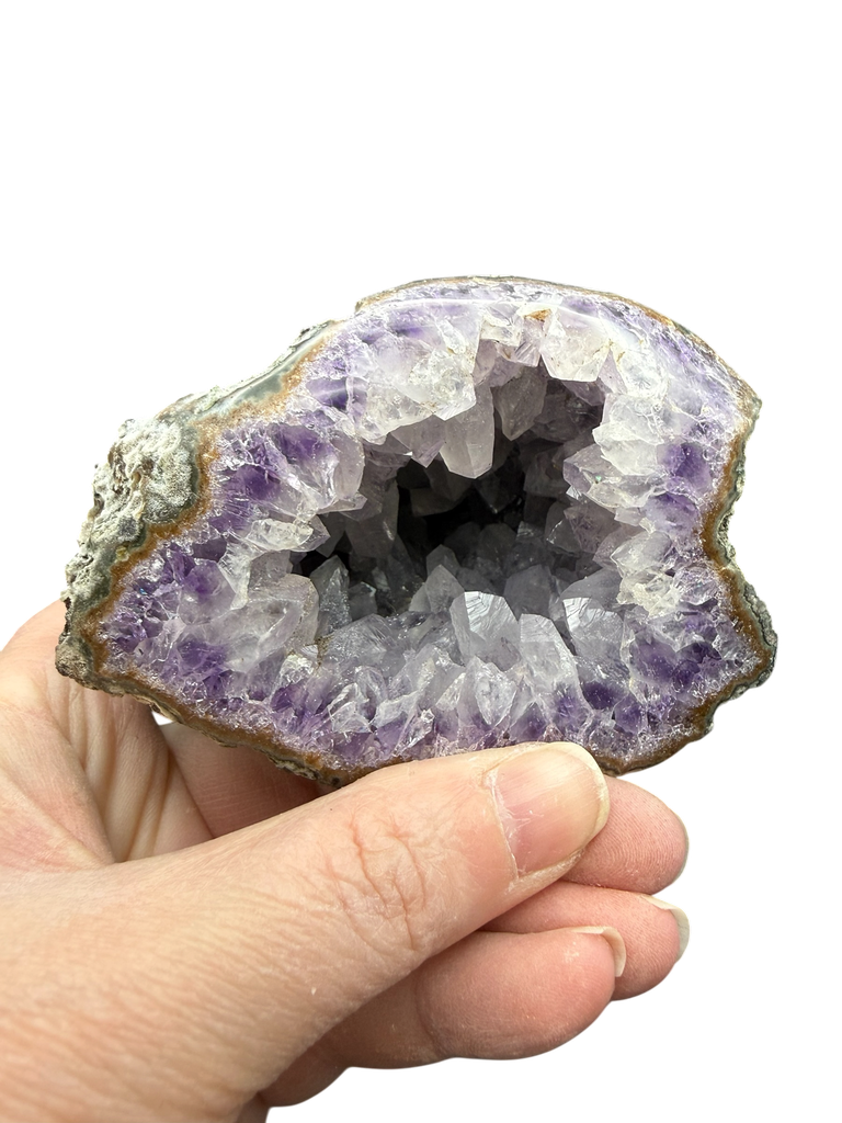 Amethyst Druse poliert