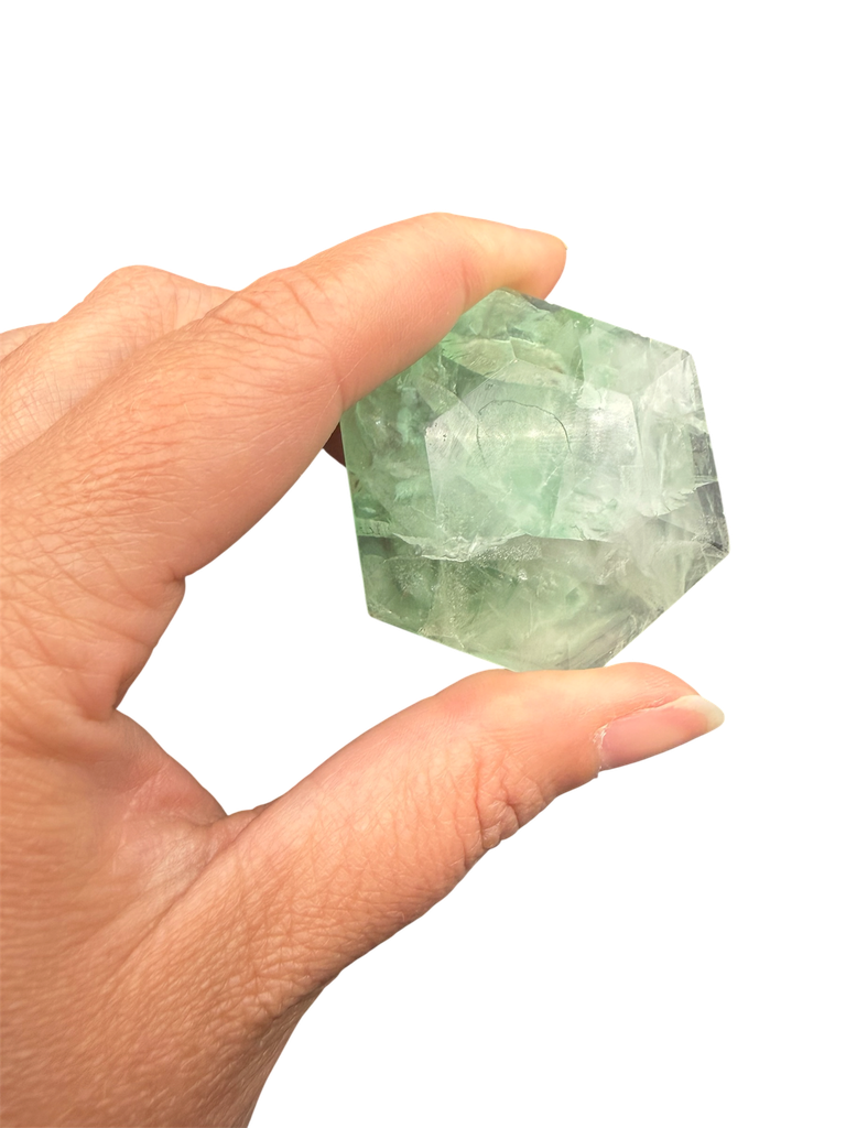 Fluorit Oktaeder Form Unikat