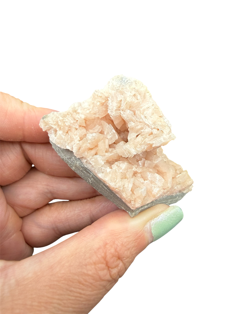 Heulandit Zeolith in Matrix Unikat