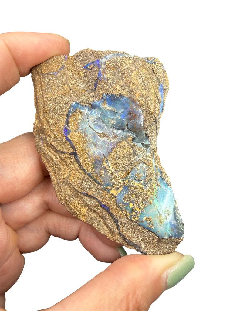 Opal Boulder Rohopal Unikat in Matrix