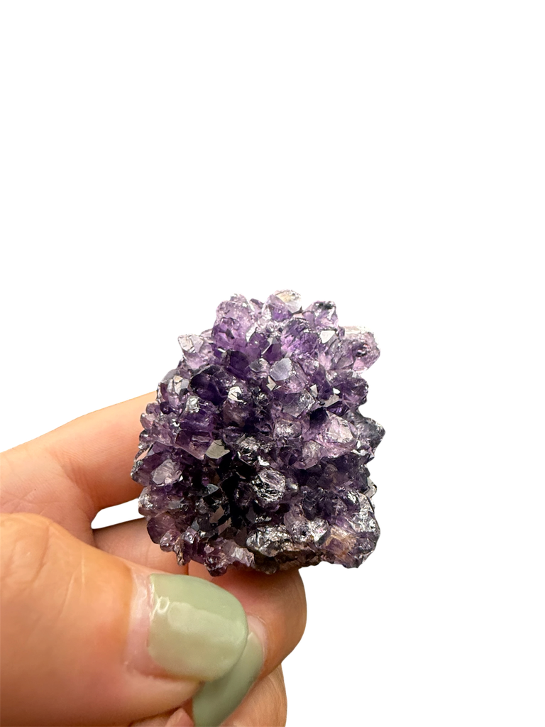 Spiritquarz Dunkelviolett Unikat