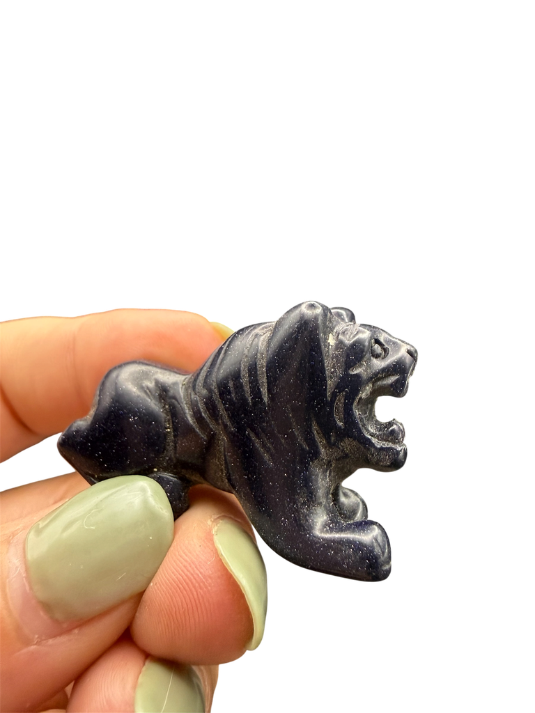 Blaufluss Löwe Carving