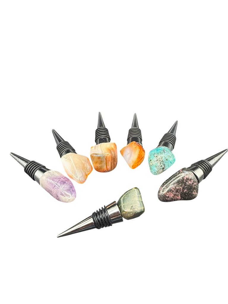 Kristall Bottle Stopper (Amethyst)
