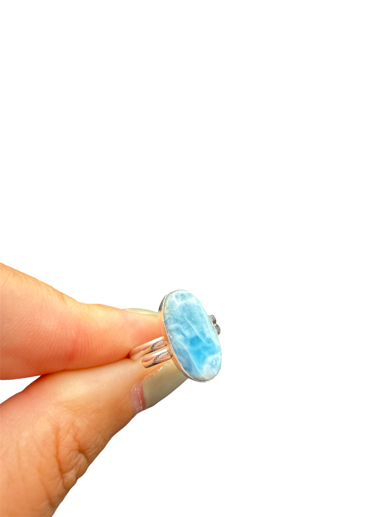 Larimar Ring Oval