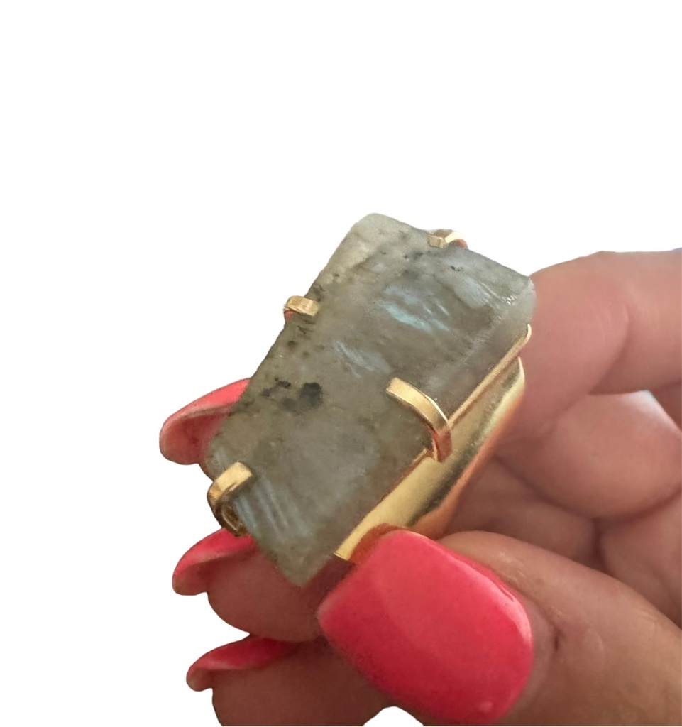 Labradorit Manschettenring