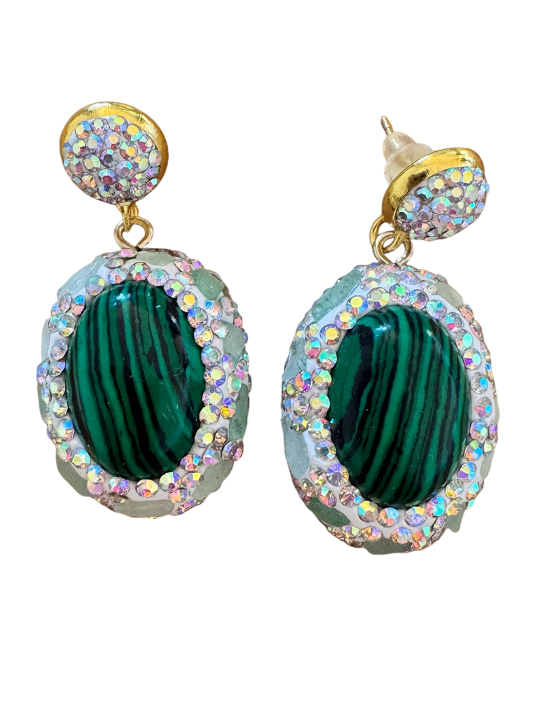 Malachit Ohrringe 