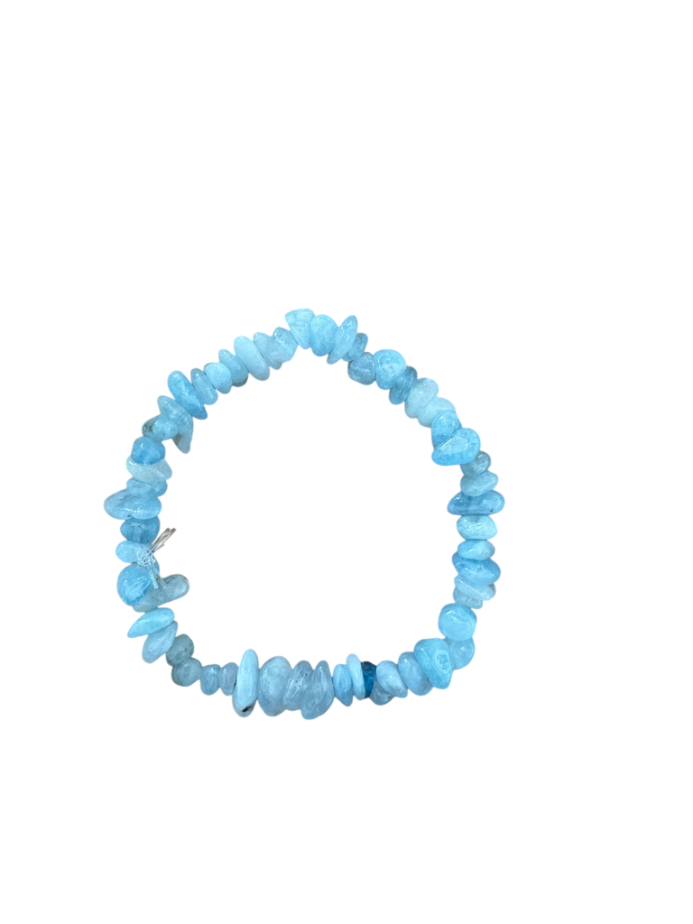 Aquamarin Splitterarmband