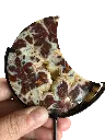 Brekzierter Jaspis mit Geode