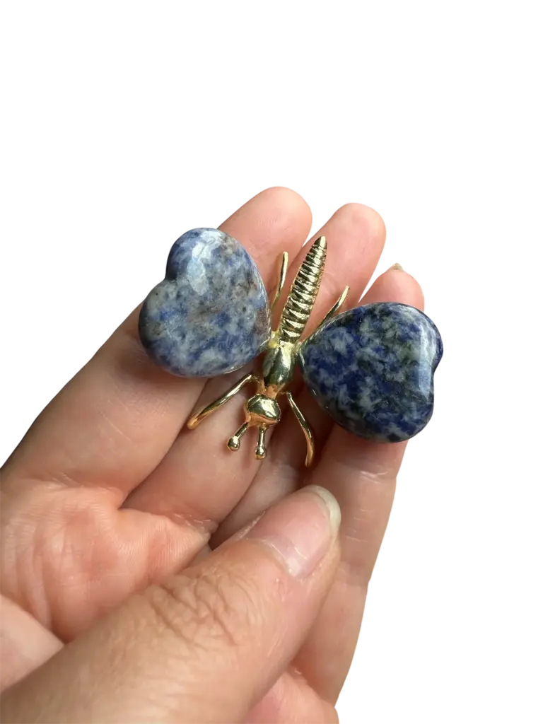 Sodalith Schmetterling 