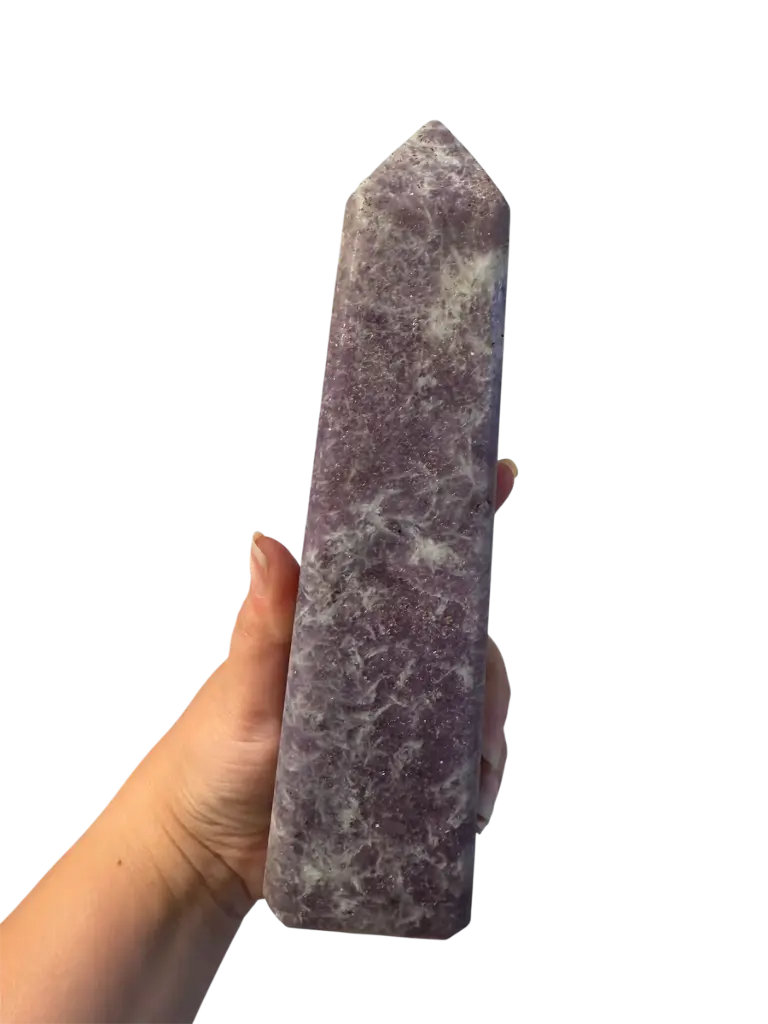 Lepidolith Obelisk
