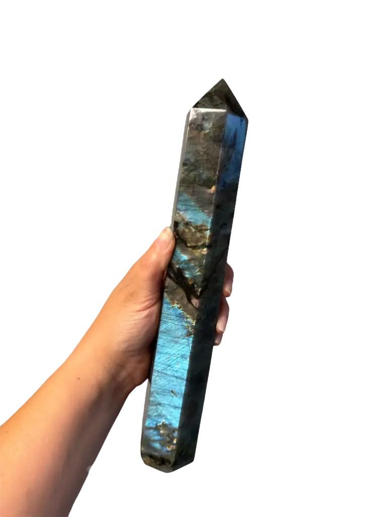 Labradorit Obelisk
