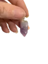 Amethyst Spitze Halskette Anhänger