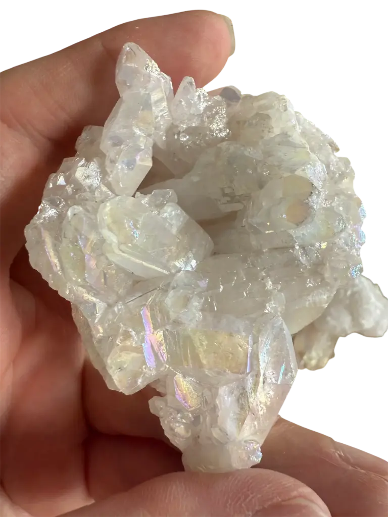 Quarz Druse Aqua Aura