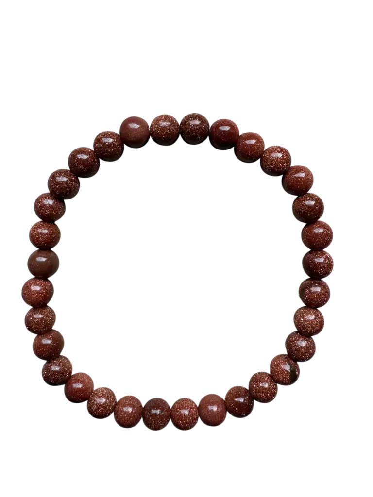 Goldfluß Kugelarmband Synth.