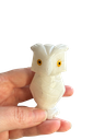 Onyx weiß Eule aus Peru