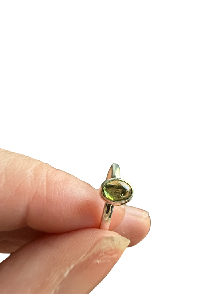 Turmalin Ring verstellbar