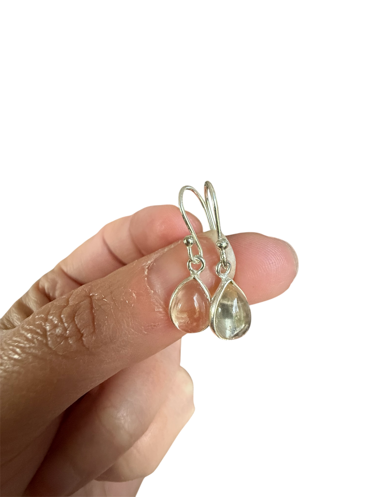 Citrin Ohrringe 925 Silber