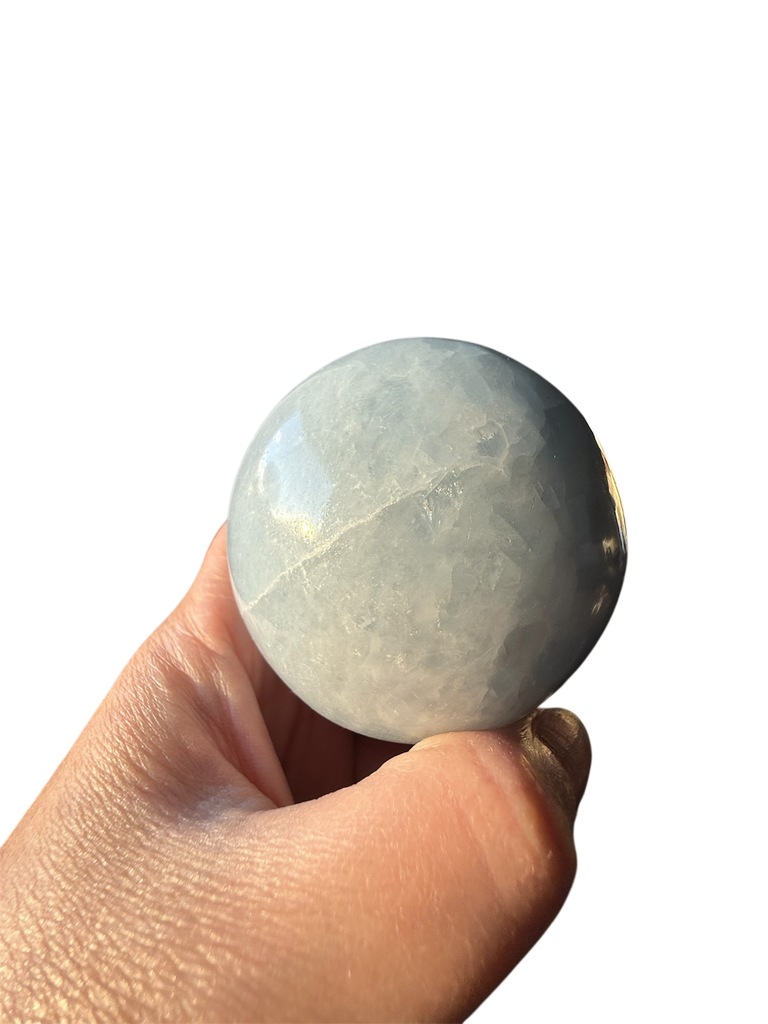 Calcit blau Kristall Kugel