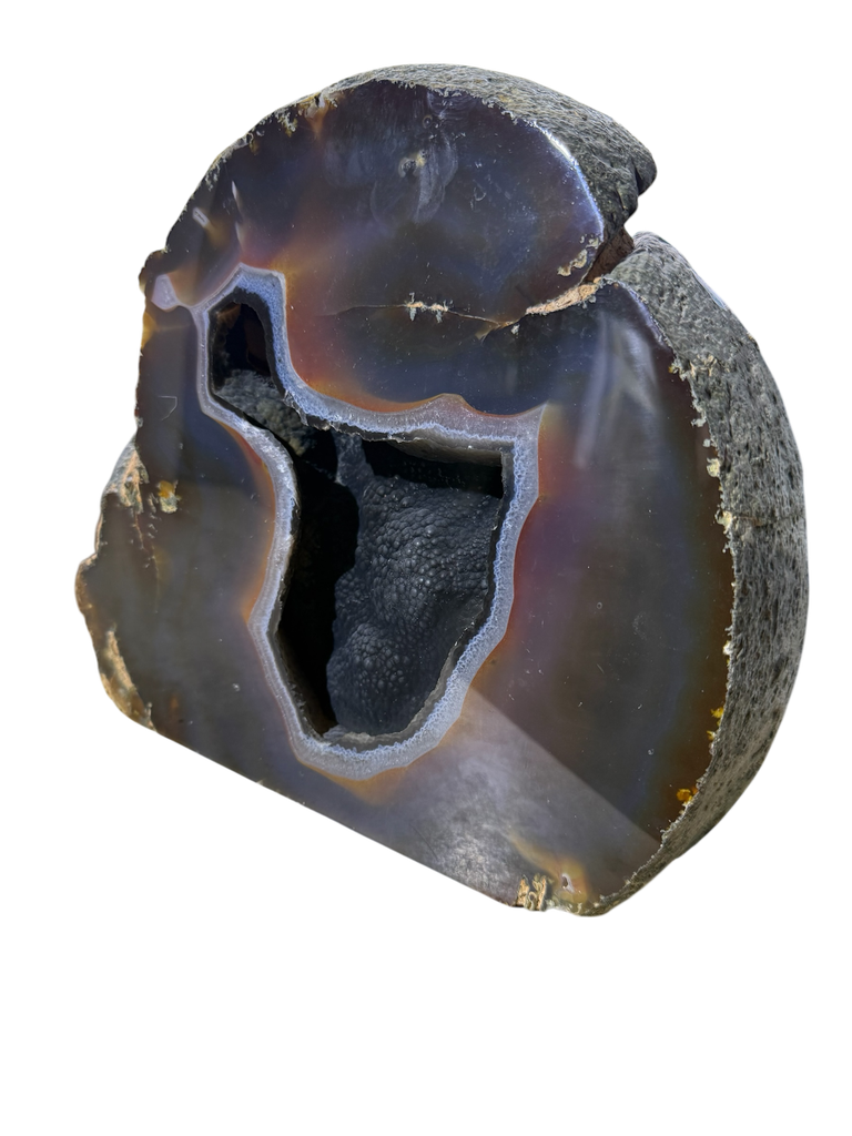 Achat Statement Piece aus natürlichem Achat Unikat