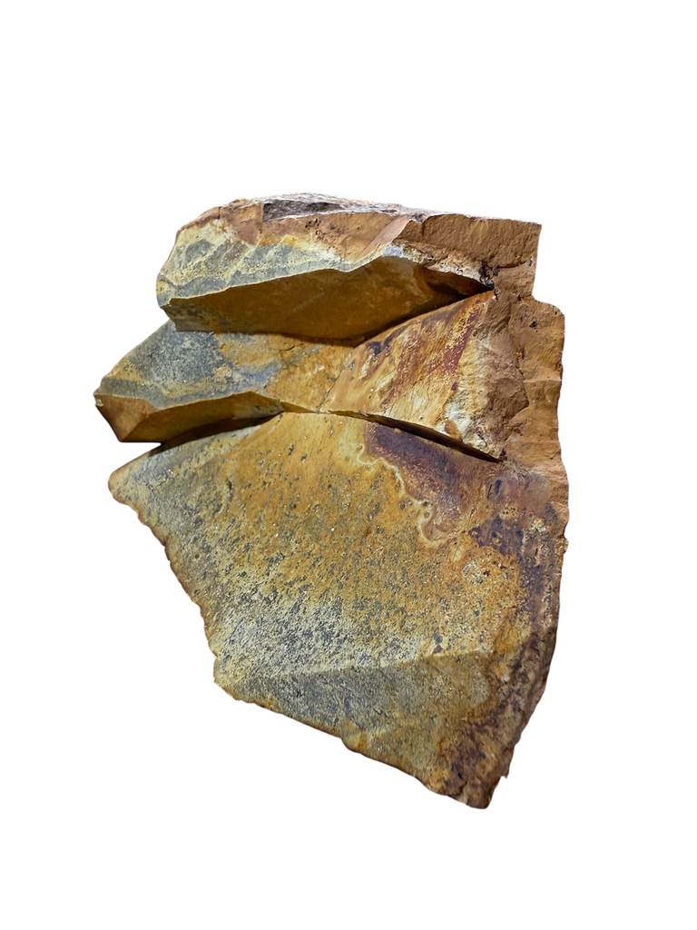 Verkieselter Sandstein Feuerstein mit Schichtung