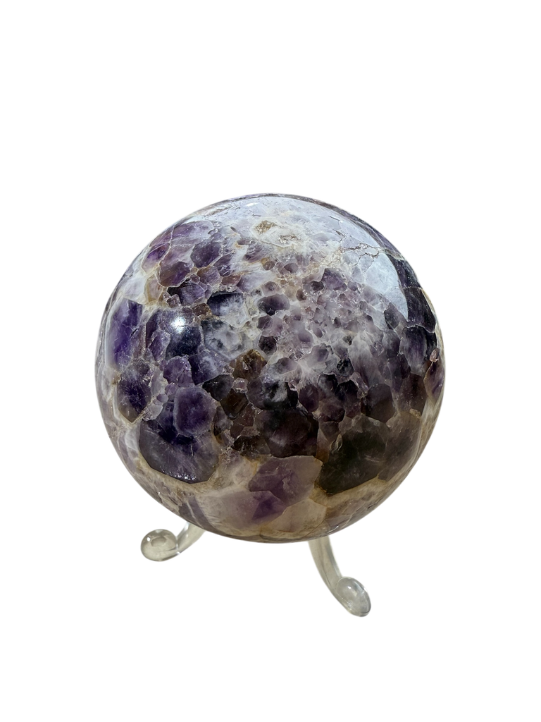 Amethyst Kugel Chevron