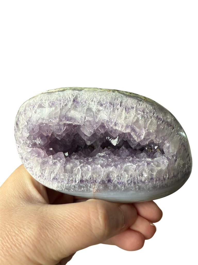 Amethyst Druse poliert