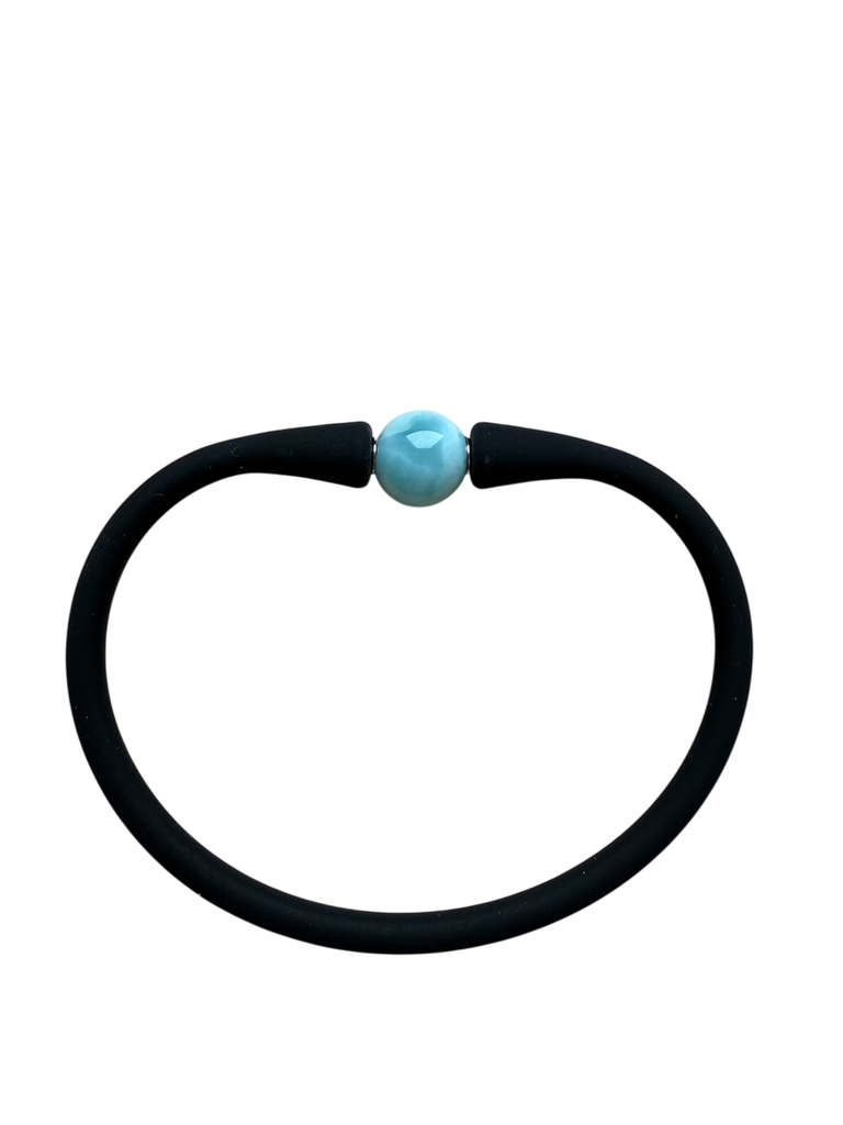 Larimar Armband Silikon