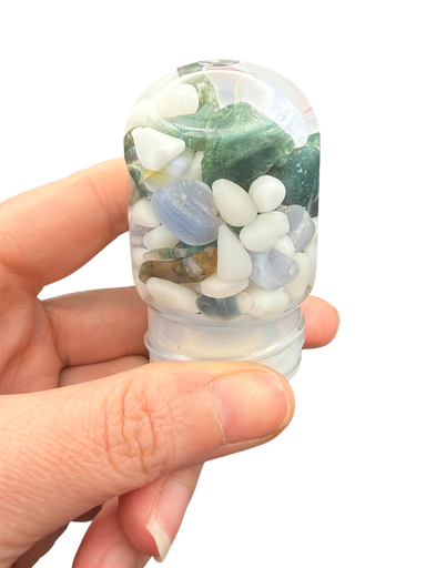 Chalcedon, Milchopal und Moosachat VitaJuwel MOMENTUM