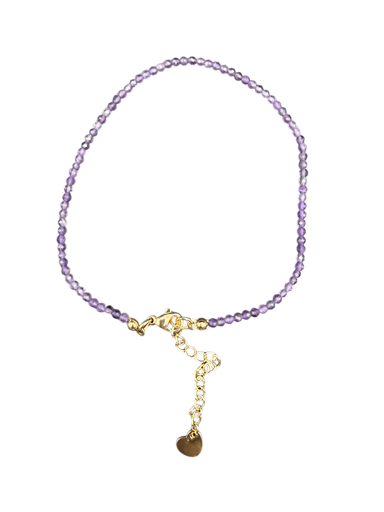 Amethyst Fußkettchen