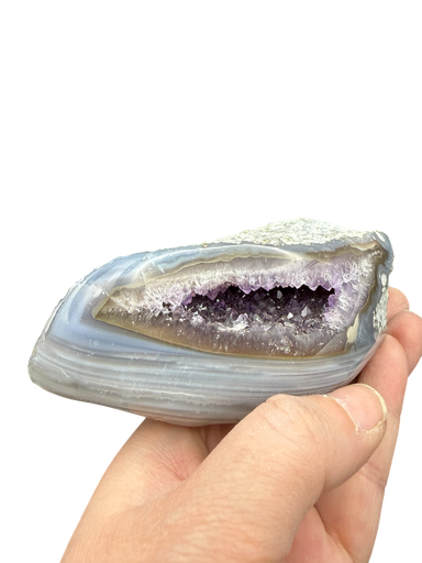 Amethyst Druse poliert