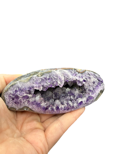 Amethyst Druse poliert
