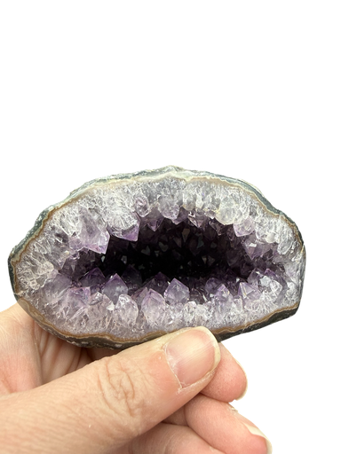 Amethyst Druse poliert
