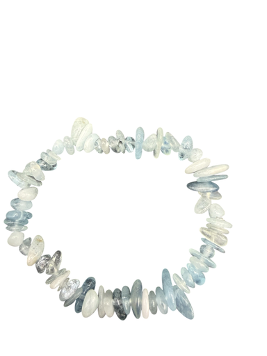 Aquamarin Splitterarmband