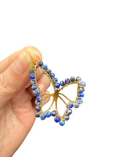 Lapislazuli Schmetterling Anhänger