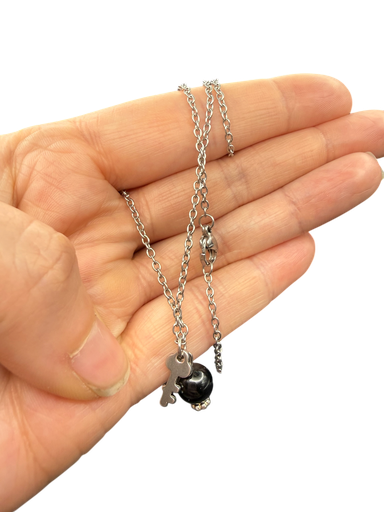 Turmalin Halskette Schlüssel