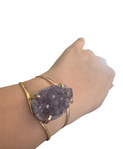 Amethyst Armreif Druse