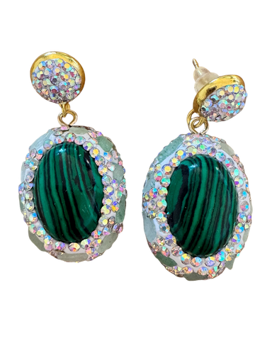 Malachit Ohrringe 