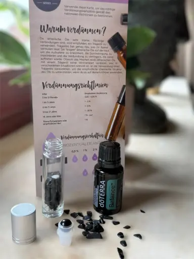 Balance Ritualset – Kristall Roll-On mit doTERRA Öl & Anleitung