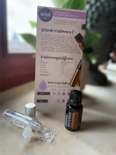 Frankincense Ritualset – doTERRA Öl & Bergkristall Roll-On mit Anleitung