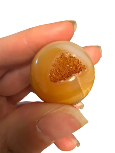 Karneol Kristallkugel